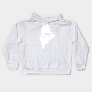 Maine Drink Local ME Kids Hoodie